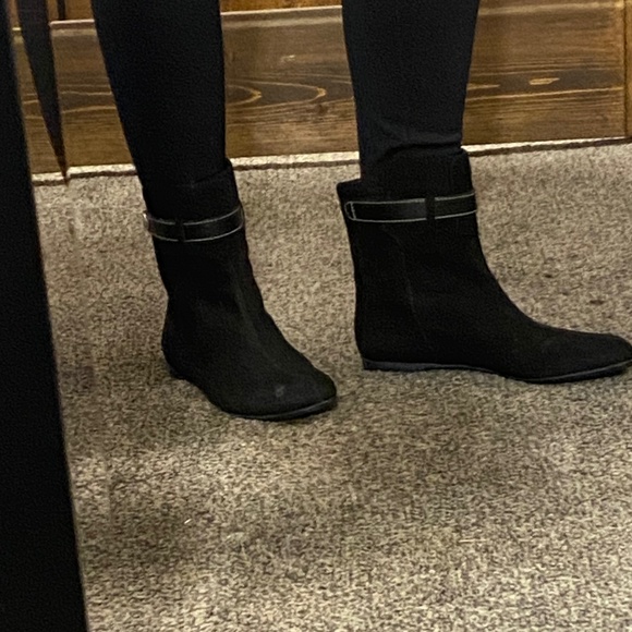 Vicini suede/leather boot. Made in Italy. Sz. 37.5 - Picture 12 of 16